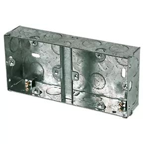 galvanised steel box|screwfix back boxes metal.